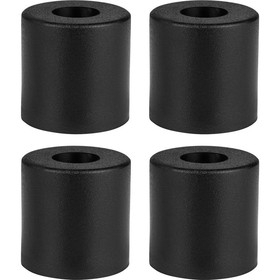 Parts Express 4-Pack Rubber Cabinet Feet 1.5" Dia. x 1.5" H