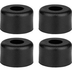 Parts Express 4-Pack Rubber Cabinet Feet 1" Dia x 5/8" H