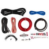 Parts Express 8 AWG Amplifier Install Wiring Kit with Interconnects 1600W