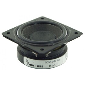 Peerless by Tymphany TC5FB00-08 1-1/2" Paper Cone Full-Range Driver 8 Ohm