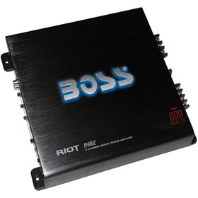 BOSS R4002 RIOT 800 Watt 2 Channel MOSFET Car Audio Amplifier