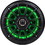 BOSS MRGB55B 5.25" 2-Way 150W Full Range Marine Speaker with RGB LEDs Pair Black