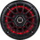 BOSS MRGB55B 5.25" 2-Way 150W Full Range Marine Speaker with RGB LEDs Pair Black