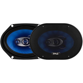 Pyle PL683BL Blue Label 6"x8" Triaxial Speaker Pair