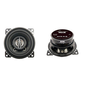 Lanzar MX42 4" 120 Watt 2-Way Coaxial Speaker Pair