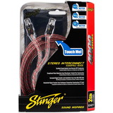 Stinger SI4217 4000 Series Two Channel RCA Interconnect Cable 17 ft.