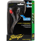 Stinger SI1215 15 ft. 1000 Series 2 Channel RCA Cable