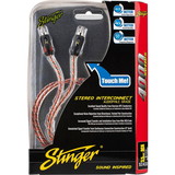 Stinger SI433 3 ft. 3.5mm to Male RCA Adapter