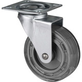 Factory Buyouts 3" Swivel Caster Wheel with Metal Plate Mount