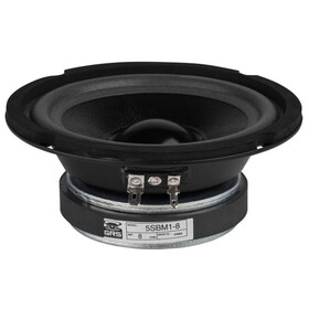 GRS 5SBM1-8 5-1/4" Sealed Back Midrange with 1" Voice Coil 8 Ohm
