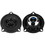 GRS 4" Universal Glass Fiber Cone Coaxial Speaker Pair fits Most BMW Cars Models