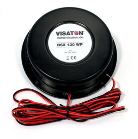 Visaton BSX130-WP-4 Structure-Born Sound Exciter Bass Shaker 4 Ohm