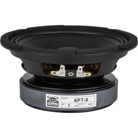 GRS 6PT-8 6-1/2" Paper Cone Professional Midbass 8 Ohm