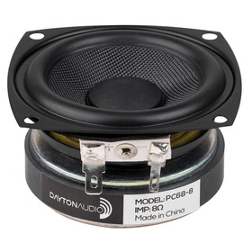 Dayton Audio PC68-8 2-1/2" Full-Range Poly Cone Driver