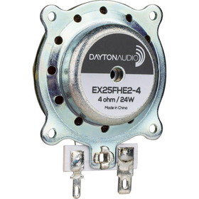 Dayton Audio EX25FHE2-4 IMS&#153; Framed High Efficiency 25mm Interchangeable Hardware Mount Exciter 24W 4 Ohm
