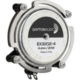 Dayton Audio EX32Q2-4 IMS™ Dual Steel Spring Balanced Interchangeable Hardware Mount 32mm Exciter 20W 4 Ohm