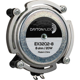 Dayton Audio EX32Q2-8 IMS&#153; Dual Steel Spring Balanced Interchangeable Hardware Mount 32mm Exciter 20W 8 Ohm