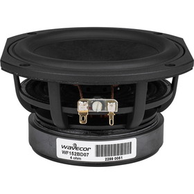 Wavecor 6" Balanced Drive Paper/Glass Fiber Cone Mid-Woofer with Truncated Frame