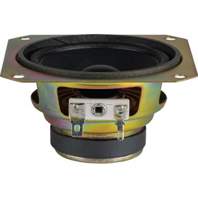 Factory Buyouts EAS8P324A6 3-1/2" Square Frame Paper Cone Speaker 8 Ohm