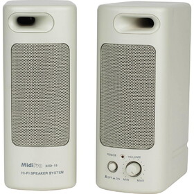 Factory Buyouts MidiPro MD-58 Powered Hi-Fi Multimedia Speaker System