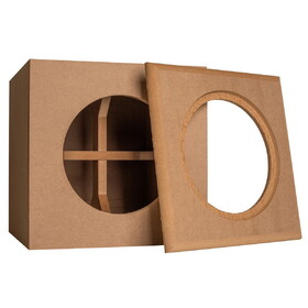 Parts Express Knock-Down MDF 1 ft&#179; Subwoofer Cabinet for Dayton Audio 10" Reference Series HO