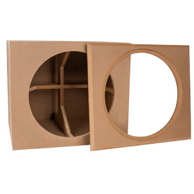 Parts Express Knock-Down MDF 4 ft&#179; Subwoofer Cabinet for Dayton Audio 18" Reference Series HO