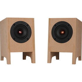 Parts Express Copperhead Desktop Full-Range Speaker Kit Pair