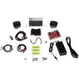 Parts Express Portable 30 Watt Battery Powered Bluetooth Speaker Package with 2-1/2