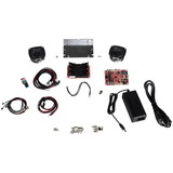 Parts Express Portable 30 Watt Powered Bluetooth Speaker Package with 2-1/2