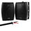 Parts Express 300-7352 2 x 30W Outdoor Bluetooth 5.0 Amplifier Kit with AC Cord, Outdoor Speakers and 100 ft. Speaker Wire