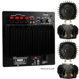 Parts Express Dayton Audio SPA250 Amp With 4 Aura Pro Bass Shakers Bundle