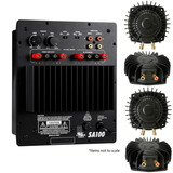 Parts Express Dayton Audio SA100 Amp With 4 Aura Pro Bass Shakers Bundle