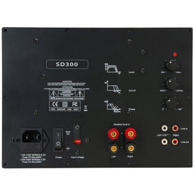 Yung SD300 300W Class D Subwoofer Plate Amplifier Module No Boost