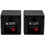 Pyle PCB3BK 3" 100 Watt Mini Cube Speaker Pair Black