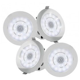 Pyle Audio PDIC4CBTL35B 3.5" LED Bluetooth Ceiling Speakers Kit