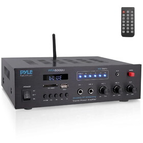 Pyle Audio PFA600BU Compact Desktop PA Amplifier System