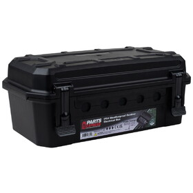 Parts Express Landscape IP54 Weatherproof Outdoor Electrical Box 7" x 12-1/2" x 5" - Black