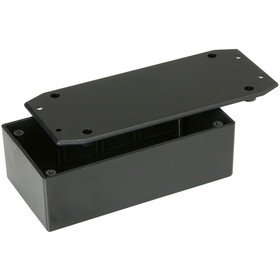 Parts Express Plastic Utility Case with Mounting Tabs 6.14" x 2.64" x 1.57"