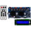 Parts Express 2.1 Amplifier 50W x 50W x 100W with Built-In Bluetooth 3.0 Backlit LCD Screen, and IR Remote