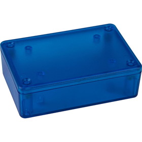 Hammond 1591XXMTBU ABS Project Box Transparent Blue 3.3" x 2.2" x 0.9"