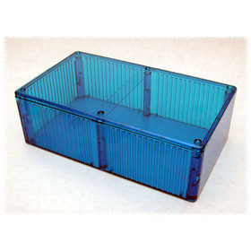 Hammond 1591ETBU Multipurpose Translucent Blue Polycarbonate Enclosure 7.5" x 4.3" x 2.2"