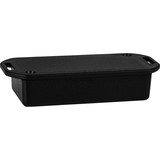 Hammond 1551KFLBK ABS Project Box Black with Flange Lid 3.15