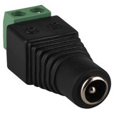Parts Express 2.1 x 5.5mm DC Coaxial Power Jack to Screw Terminals