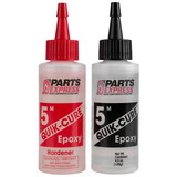 Parts Express 5 Minute Two Part Epoxy Adhesive 4.5 oz. Kit