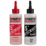 Parts Express 5 Minute Two Part Epoxy Adhesive 9 oz. Kit