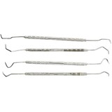 Parts Express 360-083 4 Piece Double Ended Pick Set