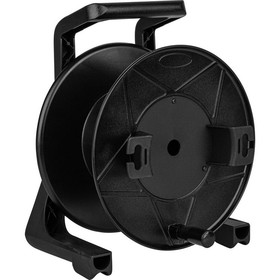 Parts Express Hand Operated Heavy Duty Plastic Cord Storage Reel with Stand and Brake