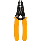 Parts Express 4-In-1 Wire Stripper 8-4 AWG with Wire Cutter and Spring Back Action