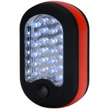 Parts Express 24+3 LED Compact Work Light with Magnet and Hanger Clip