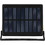 Parts Express Pocket Size Solar Rechargeable 10W Work Light with 2.1A Output Power Bank